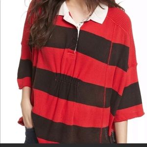 We the Free by Free people oversized top